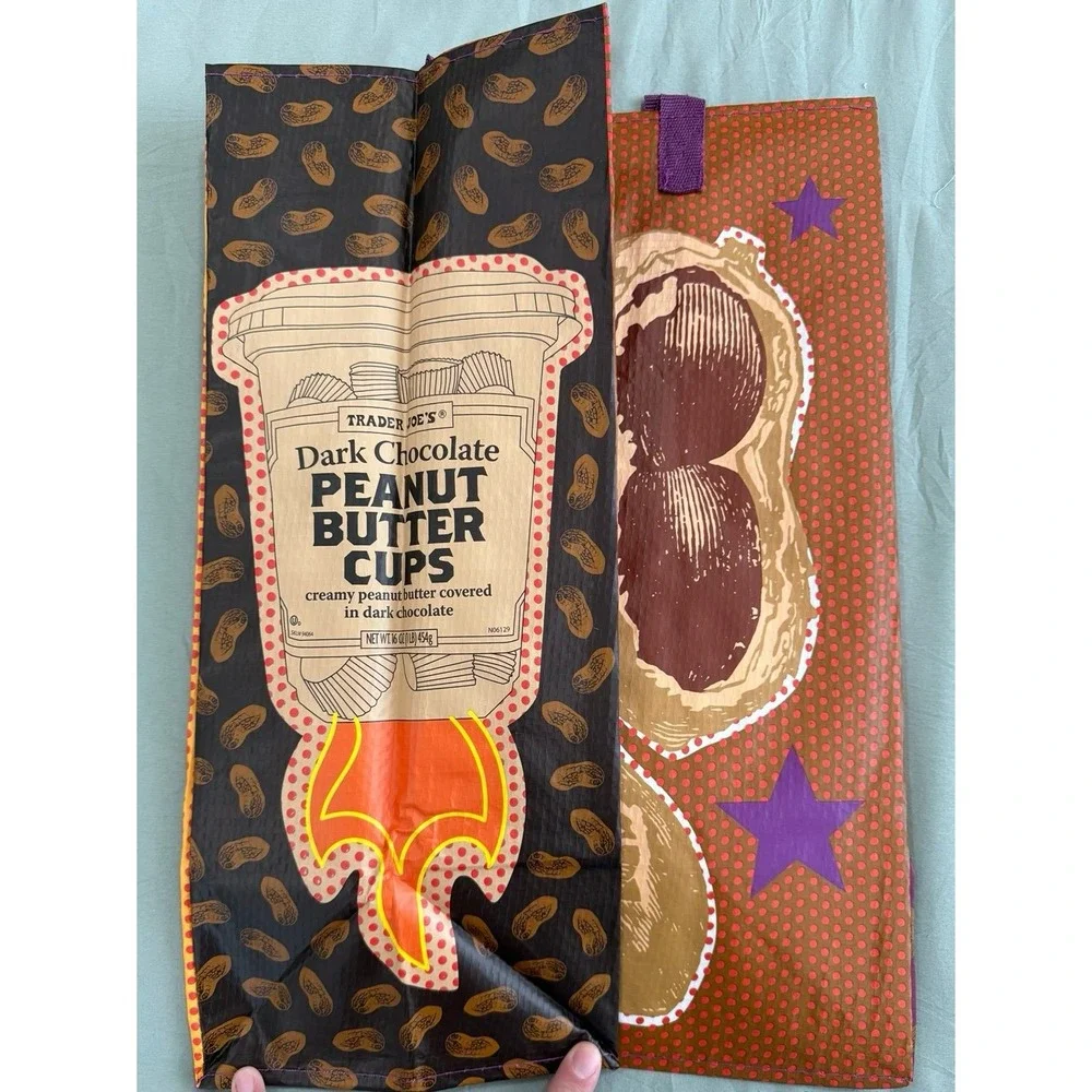 Trader Joe's Peanut Reusable‎ Tote Bag George Washington Carver (2025)